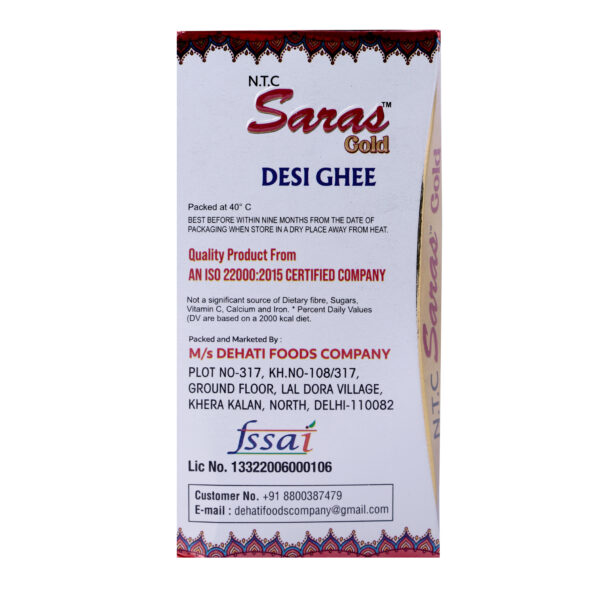 500ml Desi Ghee - Image 4