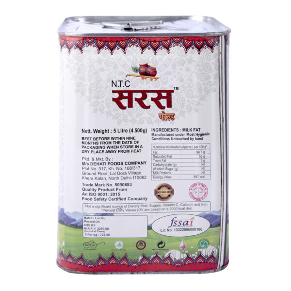 5ltr Desi Ghee - Image 5